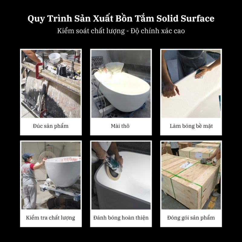 Bồn tắm Solid Surface Nexus cao cấp
