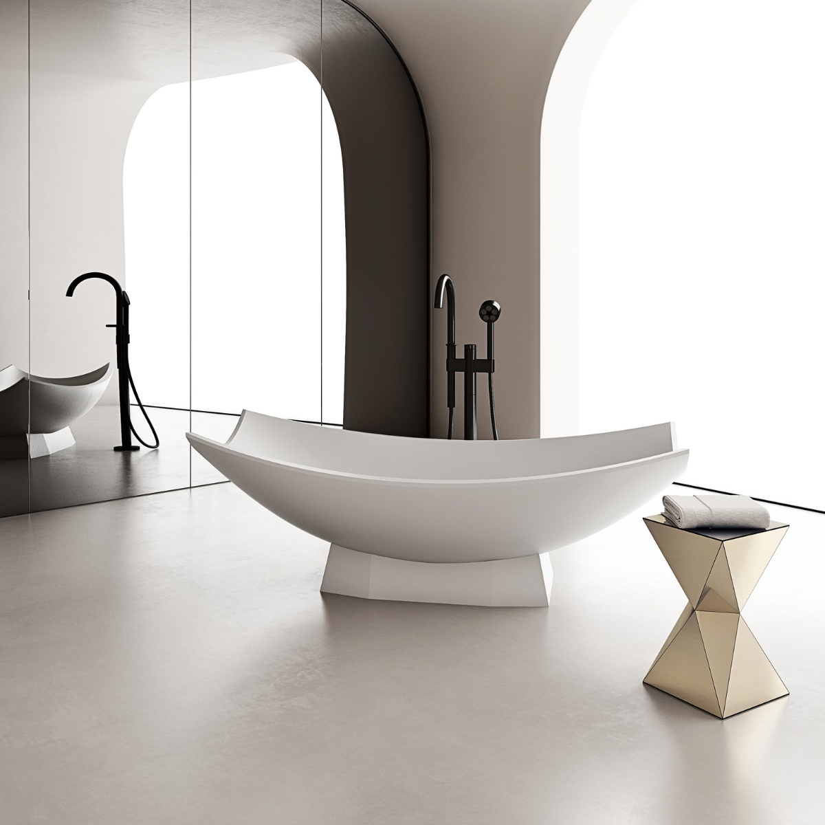 Bồn tắm Solid Surface Nexus NX-8992 - Ảnh 5