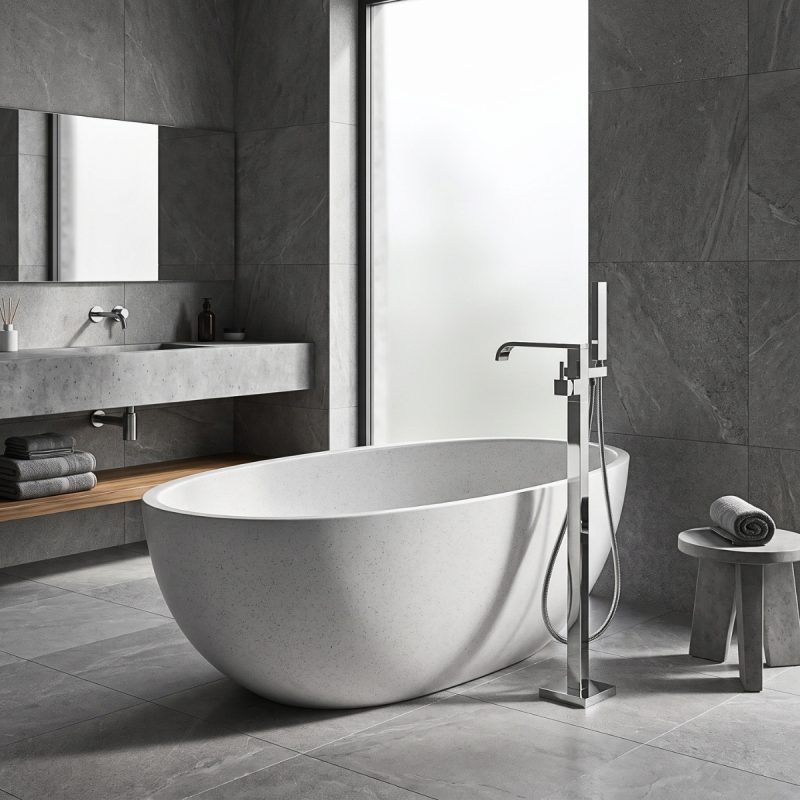 Bồn tắm đá mài Terrazzo Nexus NX-4502