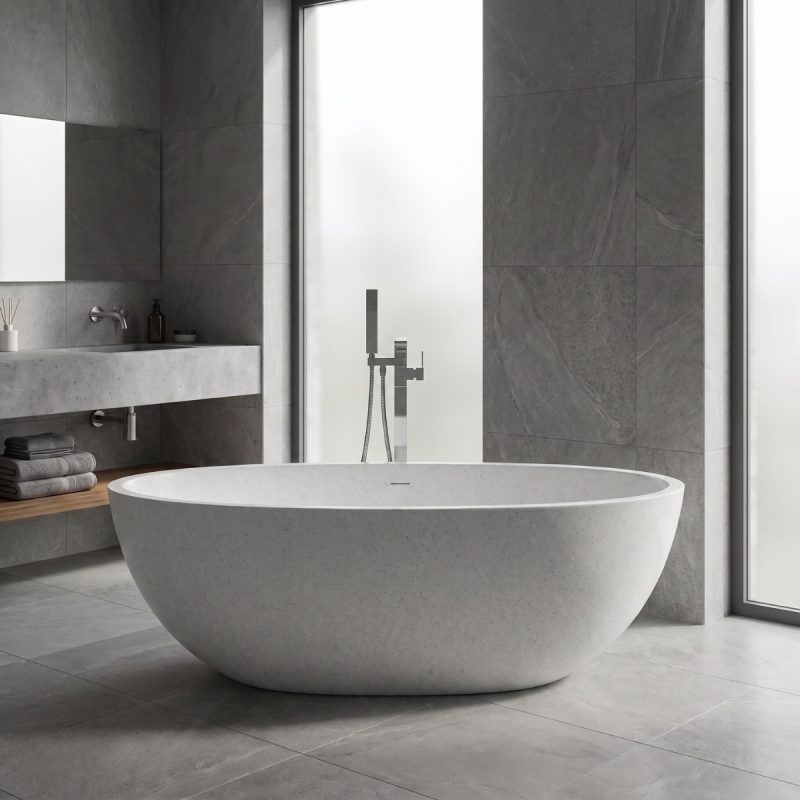 Bồn tắm đá mài Terrazzo Nexus NX-4502