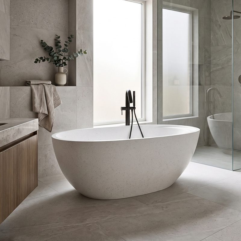 Bồn tắm đá mài Terrazzo Nexus NX-4501