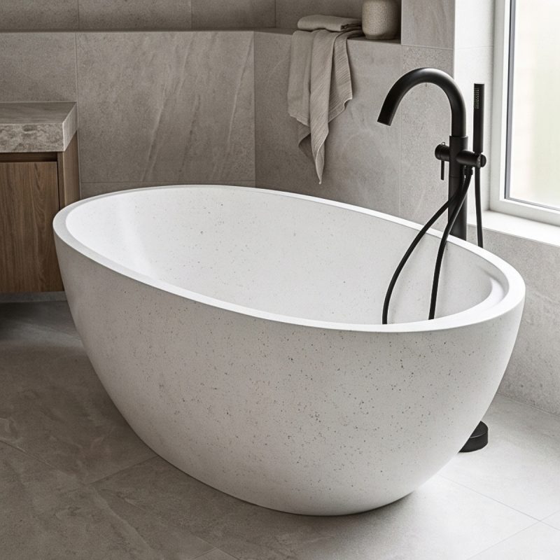 Bồn tắm đá mài Terrazzo Nexus NX-4501
