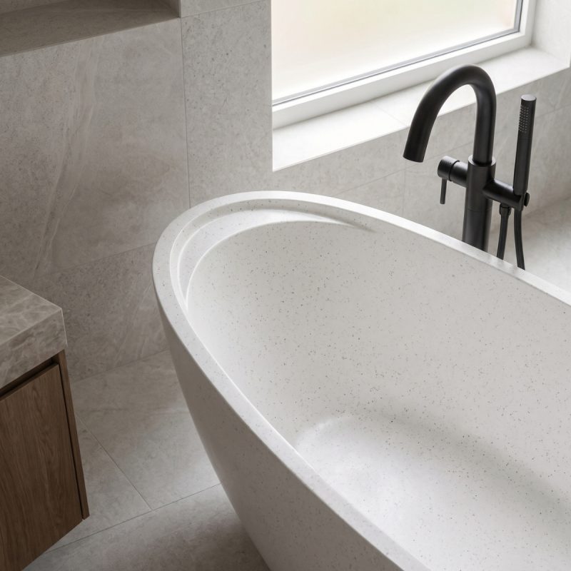 Bồn tắm đá mài Terrazzo Nexus NX-4501