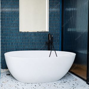 Bồn tắm đá mài Terrazzo Nexus NX-4501 hoàn thiện tại JIA Hotel, Quảng Ninh