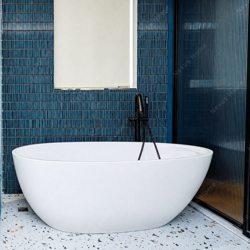 Bồn tắm đá mài Terrazzo Nexus NX-4501 hoàn thiện tại JIA Hotel, Quảng Ninh