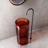Lavabo trụ đặt sàn trong suốt NXB-Z203T