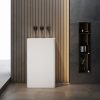 Lavabo trụ đứng đặt sàn Solid Surface NXB-Z09