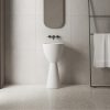 Lavabo trụ đứng đặt sàn Solid Surface NXB-Z361