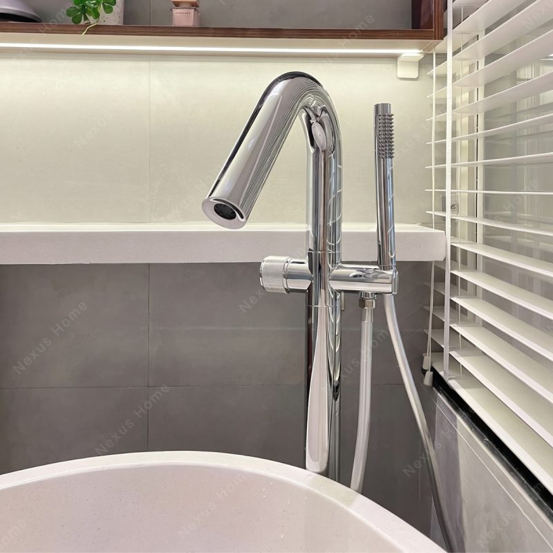 Sen cây bồn tắm cao cấp Nexus BF007 màu Chrome