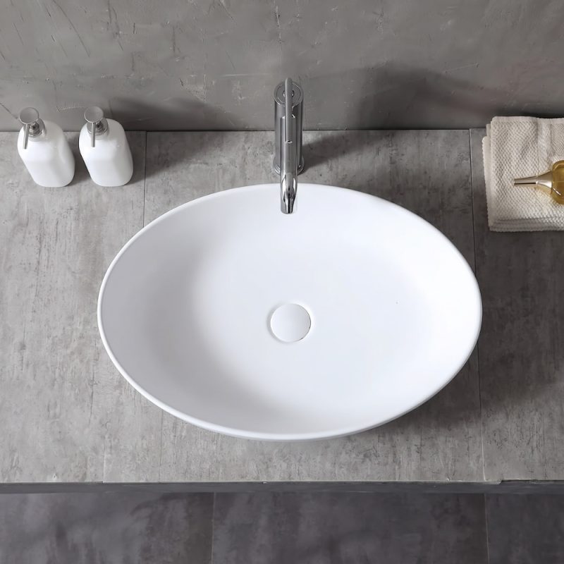 Lavabo Solid Surface đặt bàn NXB-A101