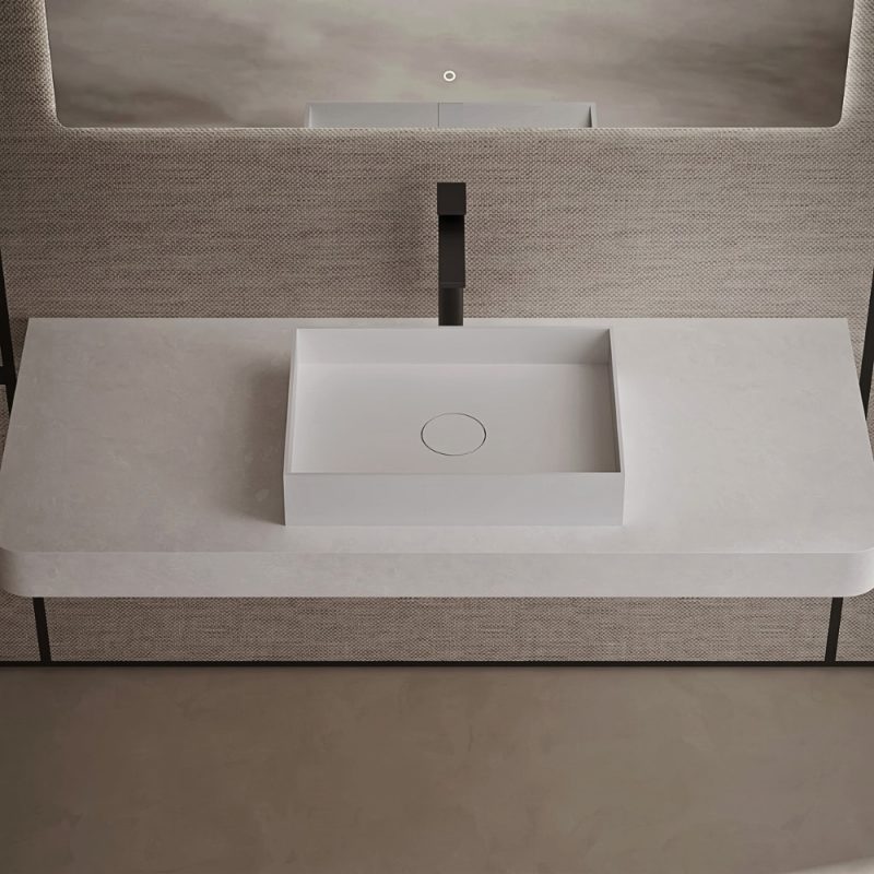 Lavabo Solid Surface đặt bàn NXB-A112