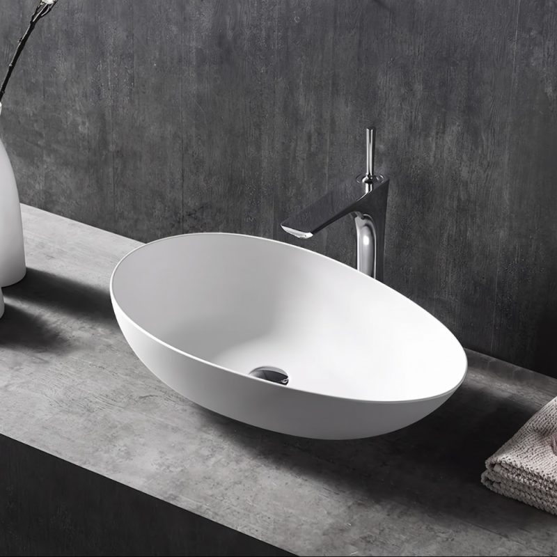 Lavabo Solid Surface đặt bàn NXB-A75