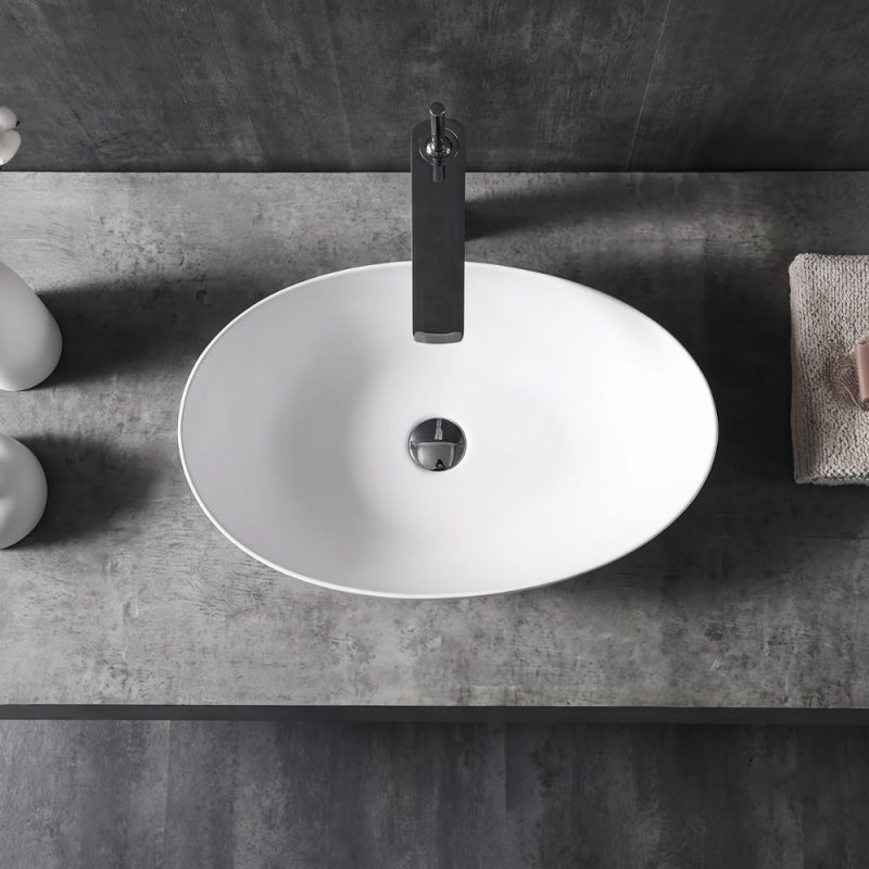 Lavabo Solid Surface đặt bàn NXB-A75
