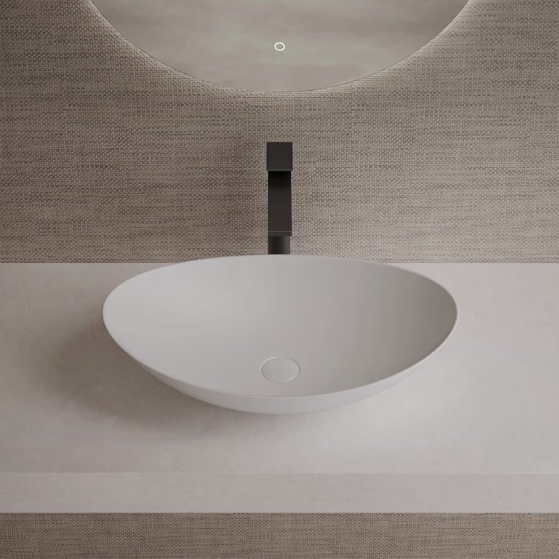 Lavabo Solid Surface đặt bàn NXB-A76