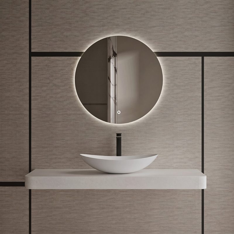 Lavabo Solid Surface đặt bàn NXB-A76