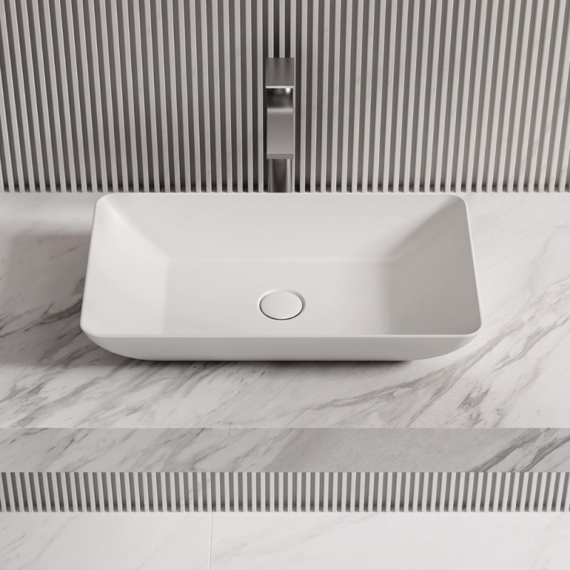 Lavabo Solid Surface đặt bàn NXB-A81