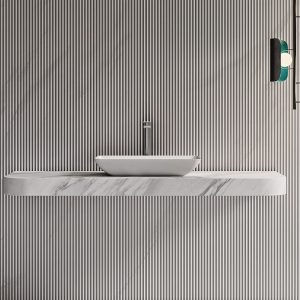 Lavabo Solid Surface đặt bàn NXB-A81
