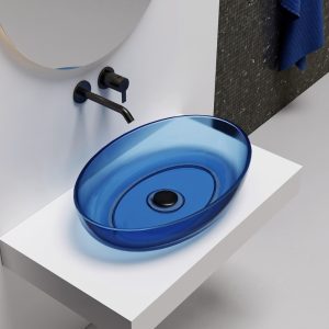 Lavabo trong suốt đặt bàn NXB‑A101T