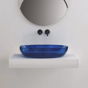 Lavabo trong suốt đặt bàn NXB‑A101T