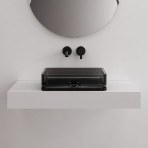Lavabo trong suốt đặt bàn NXB‑A39T
