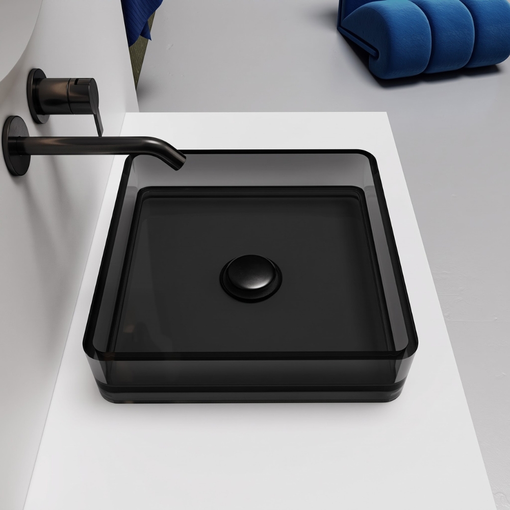 Lavabo trong suốt đặt bàn NXB‑A39T