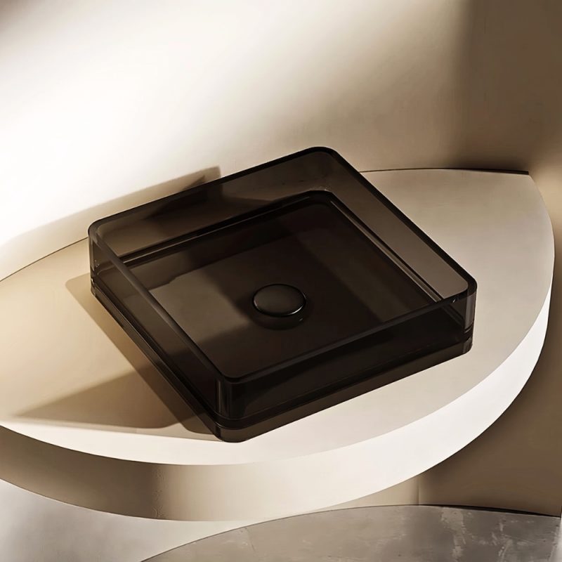 Lavabo trong suốt đặt bàn NXB‑A39T