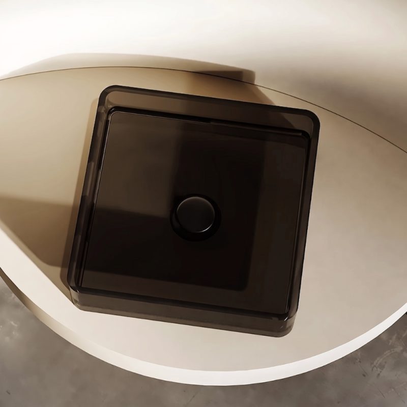 Lavabo trong suốt đặt bàn NXB‑A39T