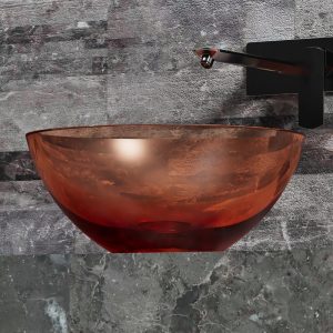 Lavabo trong suốt đặt bàn NXB‑A50T