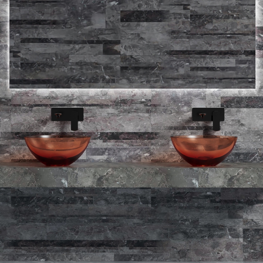 Lavabo trong suốt đặt bàn NXB‑A50T