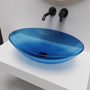 Lavabo trong suốt đặt bàn NXB-A72T