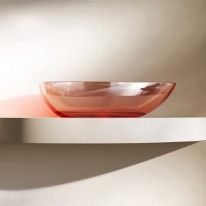 Lavabo trong suốt đặt bàn NXB‑A75T