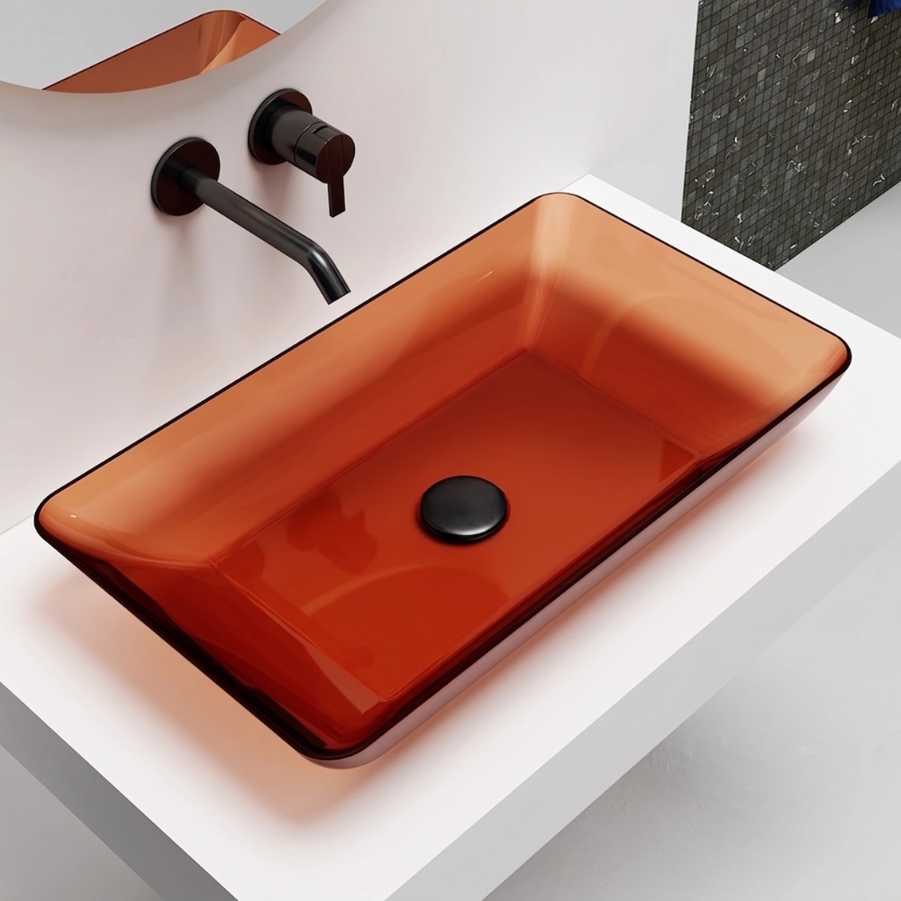 Lavabo trong suốt đặt bàn NXB-A81T