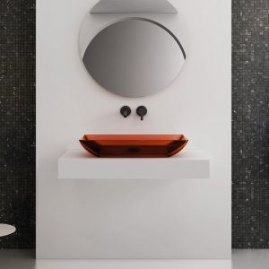 Lavabo trong suốt đặt bàn NXB-A81T