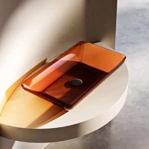 Lavabo trong suốt đặt bàn NXB-A81T