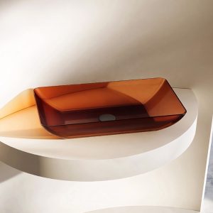 Lavabo trong suốt đặt bàn NXB-A81T