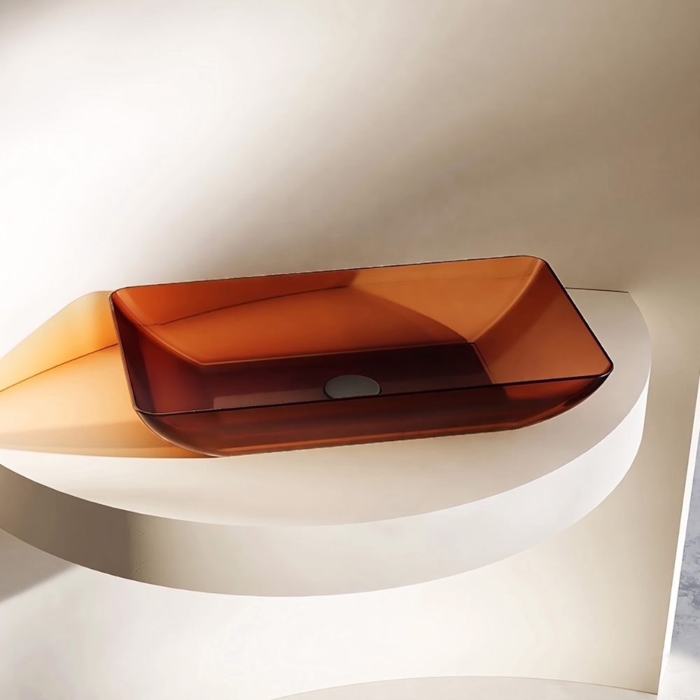 Lavabo trong suốt đặt bàn NXB-A81T