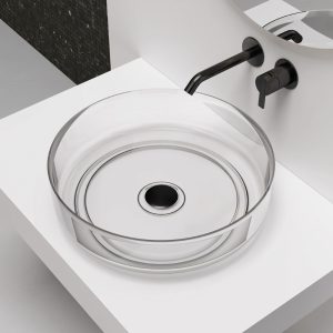 Lavabo trong suốt đặt bàn NXB‑A93T