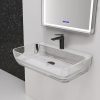 Lavabo trong suốt treo tường NXB‑G201T
