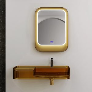 Lavabo trong suốt treo tường NXB‑G822T