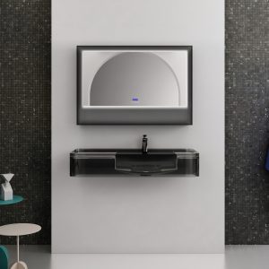 Lavabo trong suốt treo tường NXB‑G823T